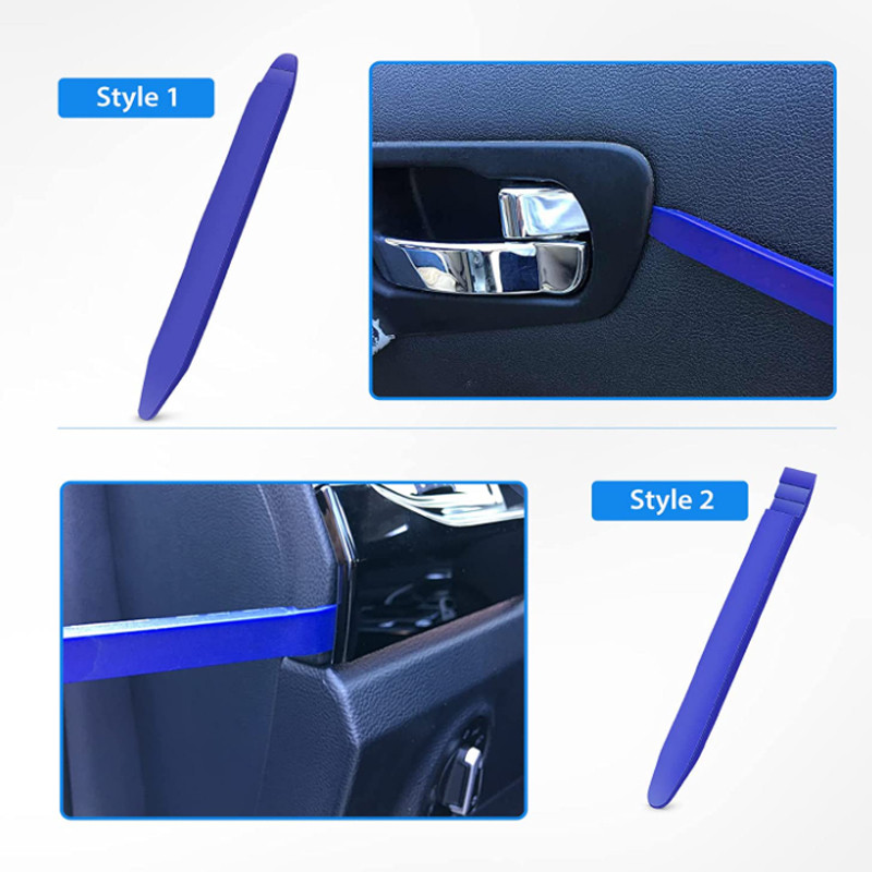 Plastikinių automatinio išmontavimo įrankių rinkinys Automobilio radijo durų apkabos plokštės apdailos prietaisų skydelio garso išėmimo montuotojo lenkimo rinkinio montavimo rinkinys