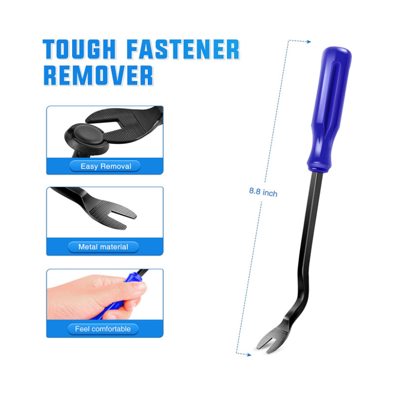 Plastikinių automatinio išmontavimo įrankių rinkinys Automobilio radijo durų apkabos plokštės apdailos prietaisų skydelio garso išėmimo montuotojo lenkimo rinkinio montavimo rinkinys