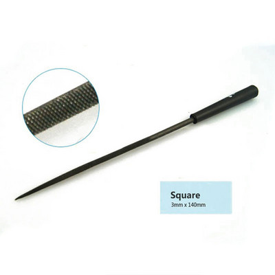 Dimanta adatu vīļu komplekts Rokas instrumenti Juvelieris Dimanta koka griešanai Metāla stikls Akmens amatniecība (1/3/5Gb 140*3mm)