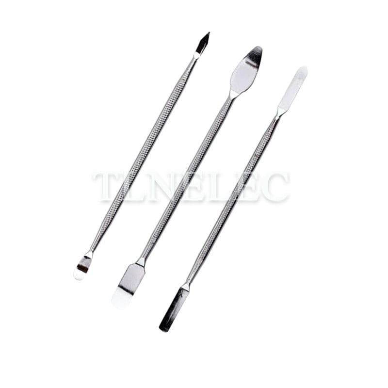 3 viename metalinis bagažinės strypas mobiliojo telefono išmontavimo įrankis, metalinis strypas iš nerūdijančio plieno strypas.