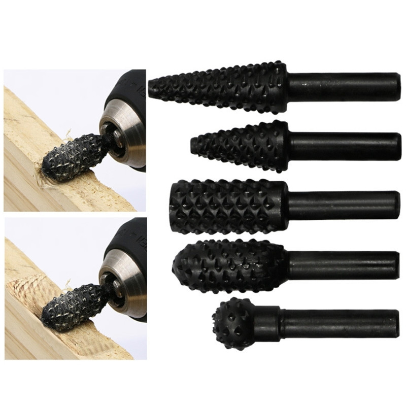 5 gab. Urbju komplekts Griešanas instrumenti kokapstrādei Nažu griešanas instrumentu komplekts