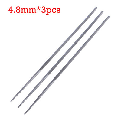 3 kom Okrugle turpije za lančane pile za stolariju Oštrenje lanaca za motorne pile 4/4,8/5,5 mm Pribor za brusni alat za obradu drveta