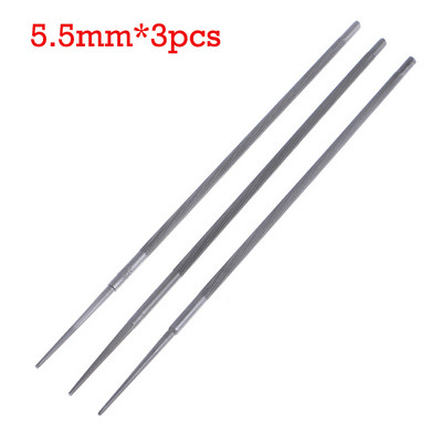 3 kom Okrugle turpije za lančane pile za stolariju Oštrenje lanaca za motorne pile 4/4,8/5,5 mm Pribor za brusni alat za obradu drveta