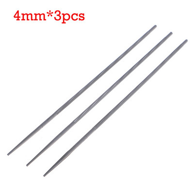 3 kom Okrugle turpije za lančane pile za stolariju Oštrenje lanaca za motorne pile 4/4,8/5,5 mm Pribor za brusni alat za obradu drveta