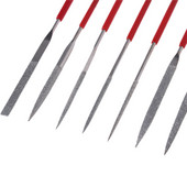 Pile cu ac de 140 mm sculptură bijutier diamant metal sticlă piatră instrument artizanat 10 buc