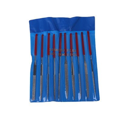 Pile cu ac de 140 mm sculptură bijutier diamant metal sticlă piatră instrument artizanat 10 buc