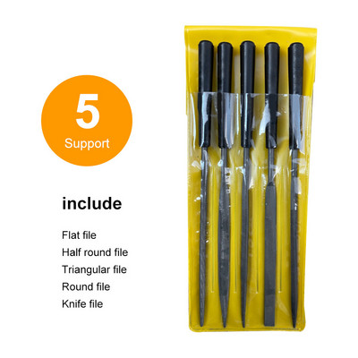 10 buc/5 buc/lot 140 mm Mini set de pile cu ace cu diamante unelte de mână pentru sticlă ceramică, pietre prețioase, hobby-uri și meșteșuguri Instrumente de sculptură în lemn