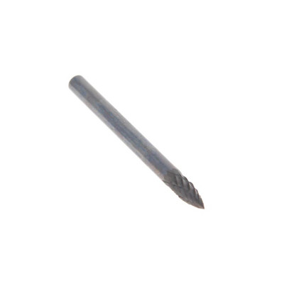 Utoolmart modell 2/3/4/5/6/7 forgó reszelő volfrám acél ötvözet kúpos csiszolófej marófej fafaragás kettős vágás 1-2 db