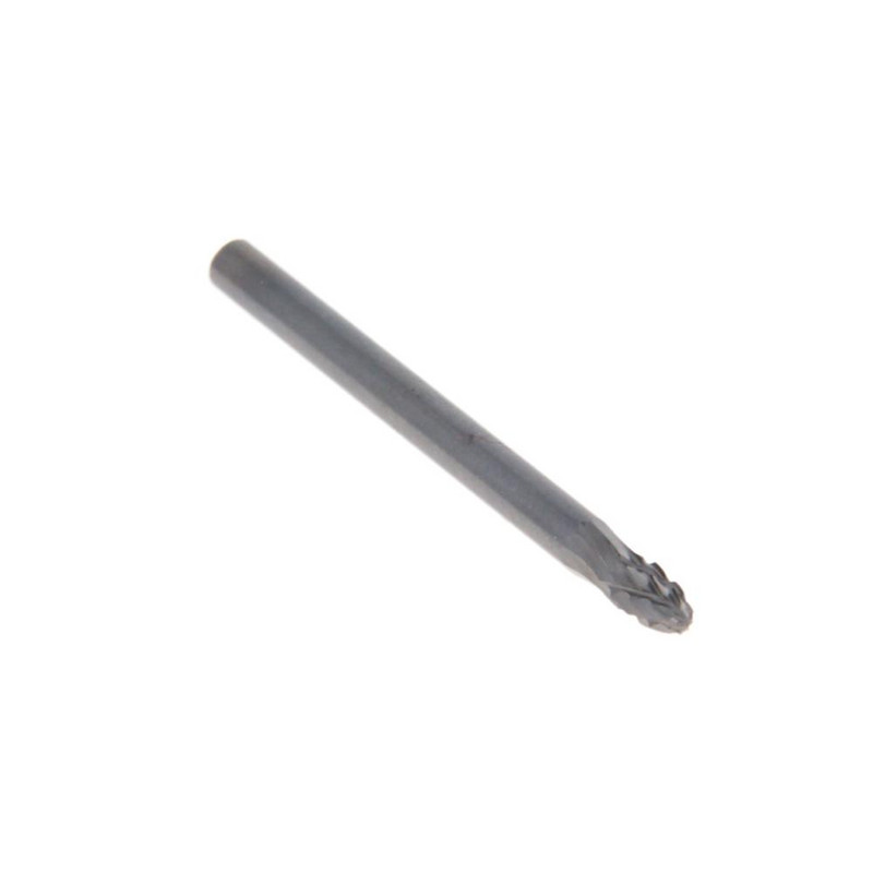 Utoolmart modell 2/3/4/5/6/7 forgó reszelő volfrám acél ötvözet kúpos csiszolófej marófej fafaragás kettős vágás 1-2 db