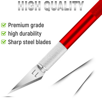 1 τεμάχιο Exacto Knife Precision Hobby Craft Knife for DIY Carving Scrapbooking Stencil Cutting Art Phone Repair Εργαλεία χειρός