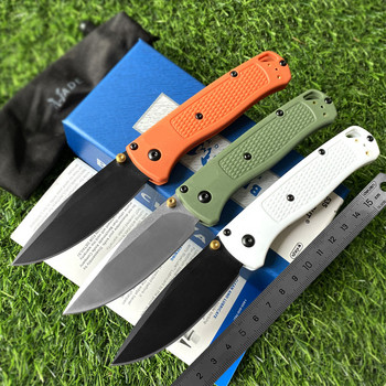 НОВ бял BM 535Mini Bugout сгъваем нож 2,82\