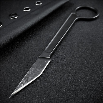 Мини Neck Knife Tactical Camping Outdoor Rescue Survival Fixed Blade Pokcet Knives EDC Tool With Kydex Sheath, Dropshipping