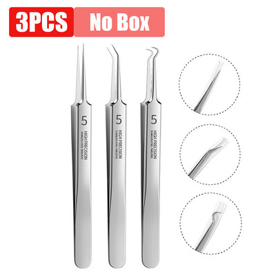 1/2/3 τμχ Αντιστατική τσιμπίδα Γερμανική ευθεία ακριβείας συντήρηση Βιομηχανική επισκευή Σετ εργαλείων φρυδιών DIY τσιμπιδάκι