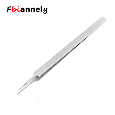 Īpaši precīzas pincetes nerūsējošā tērauda izliektas pincetes knaibles ar smalku galu Knaibles knaibles Tālruņa remonta rokas instrumenti