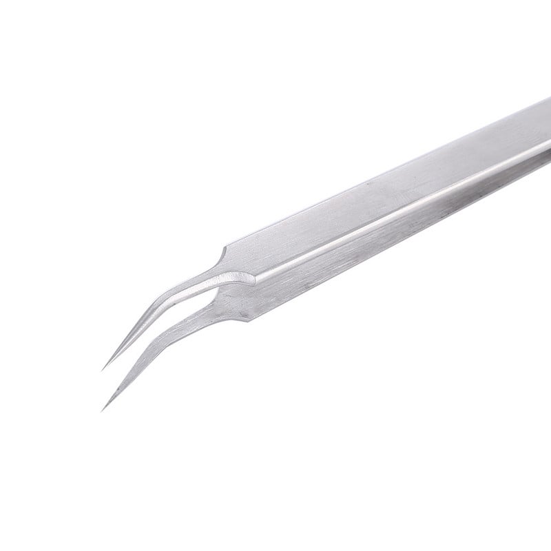 Īpaši precīzas pincetes nerūsējošā tērauda izliektas pincetes knaibles ar smalku galu Knaibles knaibles Tālruņa remonta rokas instrumenti