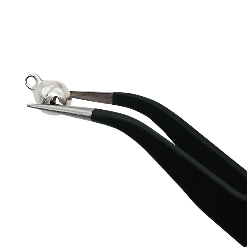 Τσιμπιδάκια από ανοξείδωτο χάλυβα Καμπύλες ευθείες ESD Αντιστατικές λαβίδες Σετ βιομηχανικής ακρίβειας συλλογής βαμβακιού Εργαλεία χειρός επισκευής