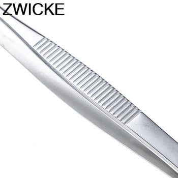 Ιατρικά τσιμπιδάκια από ανοξείδωτο ατσάλι 430 Anti-iodine Long Straight Forceps 12,5cm-30cm Straight Head Ebow Thicken Medical Tools