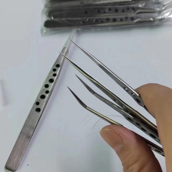 Βιομηχανικά τσιμπιδάκια ακριβείας Αντιστατικά μαγνητικά τσιμπιδάκια από ανοξείδωτο χάλυβα για ηλεκτρονικά εργαλεία συντήρησης συγκόλλησης