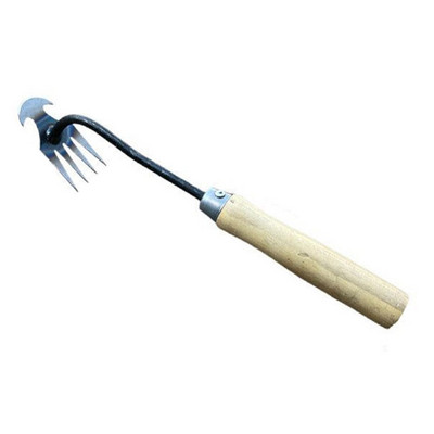 Naujas išraunantis plieninis letenas 4 dantukai ravėjimo įrankiai kaltinis piktžolių naikiklis piktžolių šalinimo įrankis ravėjimo artefaktas