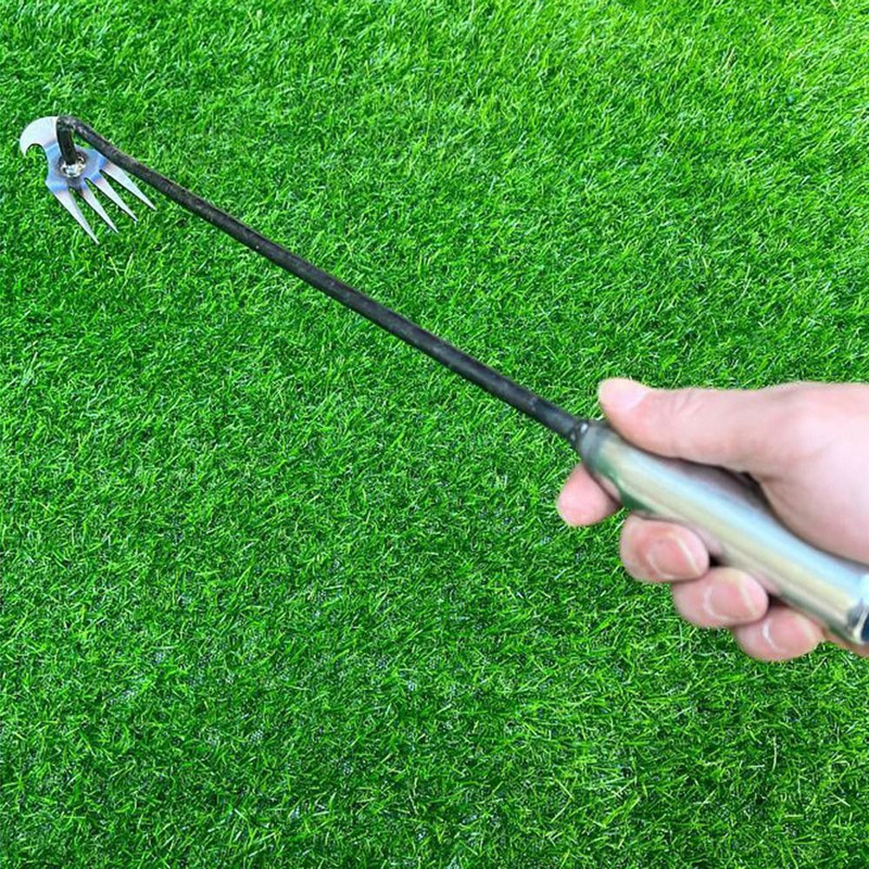 Naujas išraunantis plieninis letenas 4 dantukai ravėjimo įrankiai kaltinis piktžolių naikiklis piktžolių šalinimo įrankis ravėjimo artefaktas