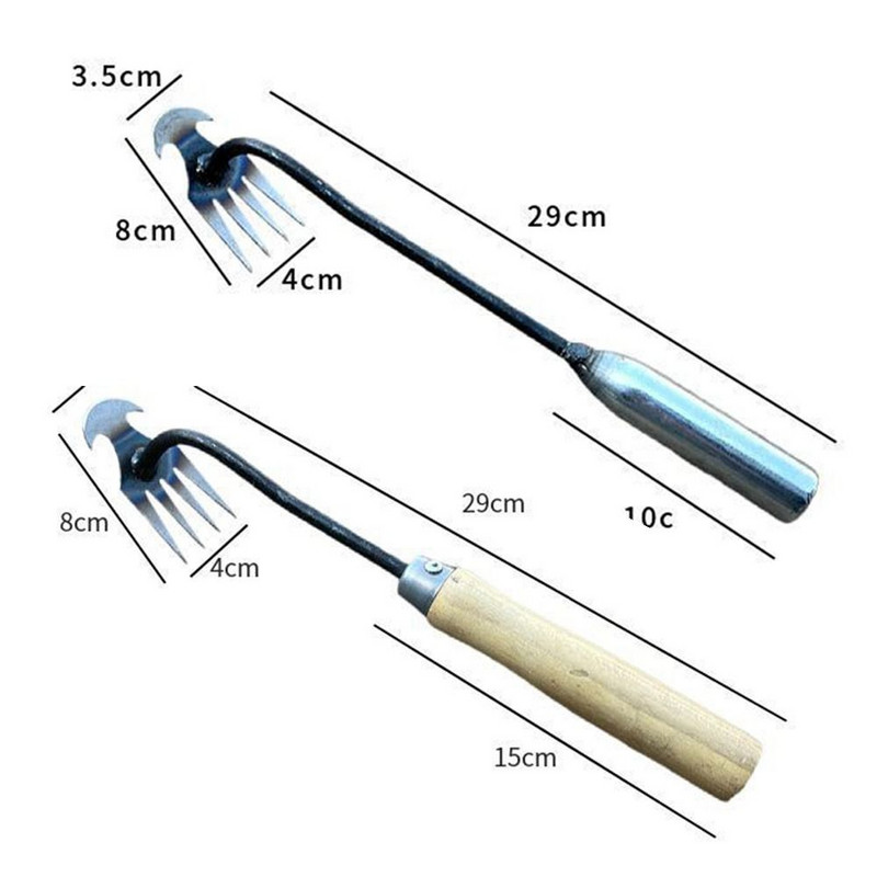 Naujas išraunantis plieninis letenas 4 dantukai ravėjimo įrankiai kaltinis piktžolių naikiklis piktžolių šalinimo įrankis ravėjimo artefaktas