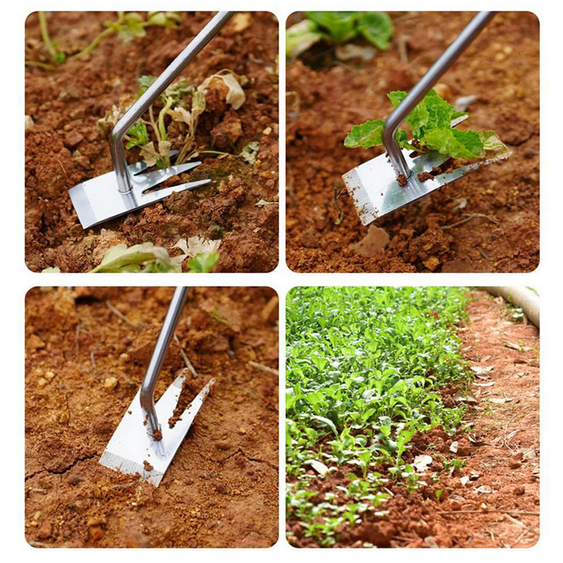 NAUJOS nerūdijančio plieno sodo ravėjimo mašinos Žolės įsišaknijimui purioje žemėje Rankinis ravėjimo šalinimas Ištraukiklis Sodo įrankiai Daugiafunkcinis ravėjimo įrankis