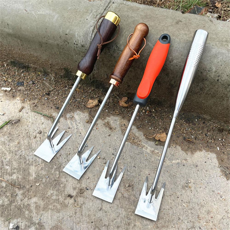 NAUJOS nerūdijančio plieno sodo ravėjimo mašinos Žolės įsišaknijimui purioje žemėje Rankinis ravėjimo šalinimas Ištraukiklis Sodo įrankiai Daugiafunkcinis ravėjimo įrankis