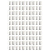 100 tk hüdropooniline käsn, silindriline 19 mm, köögiviljataimede kasvatamiseks võrkpottides, taimede kasvutarvikud