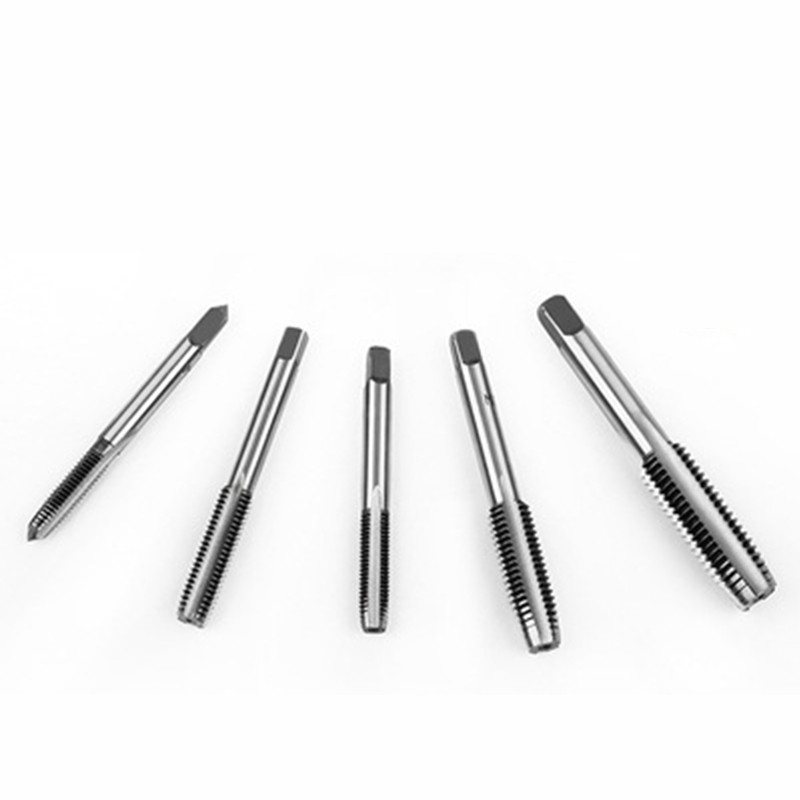 T formos sriegimo ir matricos rinkinys iš 6 legiruotojo plieno rankinio sriegio gręžimo rankiniai įrankiai Srieginis metrinis srieginis srieginis srieginis srieginis įtaisas M3 į M8 kombinacinis įrankis