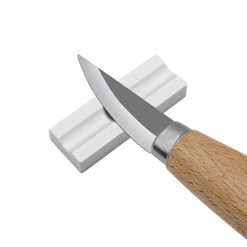 Длето Дървообработващ нож Комплект ръчни инструменти Нож за дърворезба Направи си сам белене Дърворезба Скулптурна лъжица Аксесоар за острилка за ножове