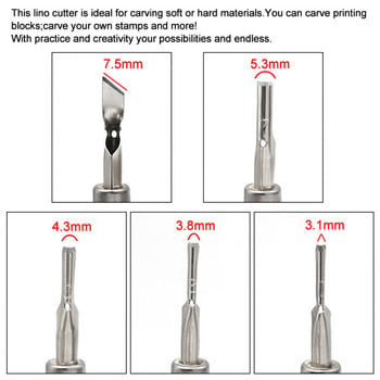 Εργαλεία σμίλης ξυλογλυπτικής Professional For Basic Detailed Carving Ξυλουργοί Καλών Τεχνών Gouges DIY