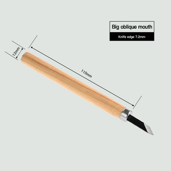 12 бр. Професионален комплект ръчни инструменти за дърворезба с длето за ножове за основни детайлни дърворезби за дърворезби GYH