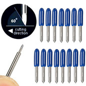15 бр. 60-градусов режещ плотер Roland, винилов режещ нож, остриета за ножове, волфрамова стомана