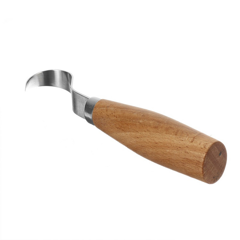 Kokapstrādes nazis-kalts Kokapstrādes griezējs Rokas instrumentu komplekts Kokapstrādes pīlings skulpturāla karote āķa grebšana koka griešana