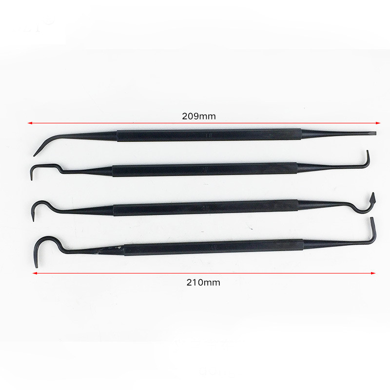 Nerūdijančio plieno vario vielinio šepetėlio dantų šepetėliai rūdžių šveitimas Pašalinti vielinių šepetėlių rinkinį Plieninis metalas žalvaris nailono valymo įrankiai