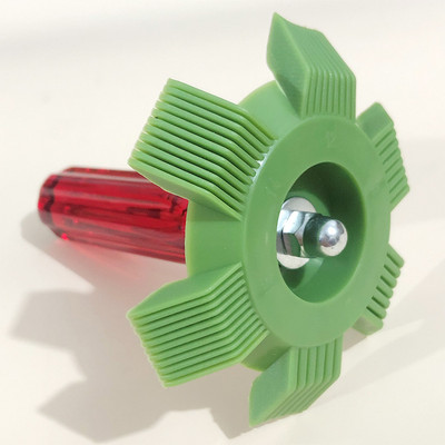 Konditsioneeri kondensaatori uimede puhastushari spiraali kondensaatori hari AC Fin kamm roostevabast terasest õhukülmiku uimehari