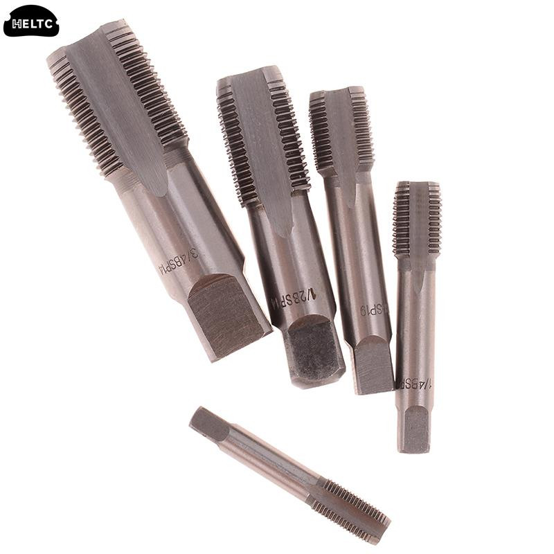 Robinet pentru țeavă conică G1/8 1/4 3/8 1/2 3/4 HSS Robinet pentru țeavă conică BSP Instrumente de tăiat filet cu șurub de metal Atrezzi Da Lavoro de înaltă calitate 1BUC