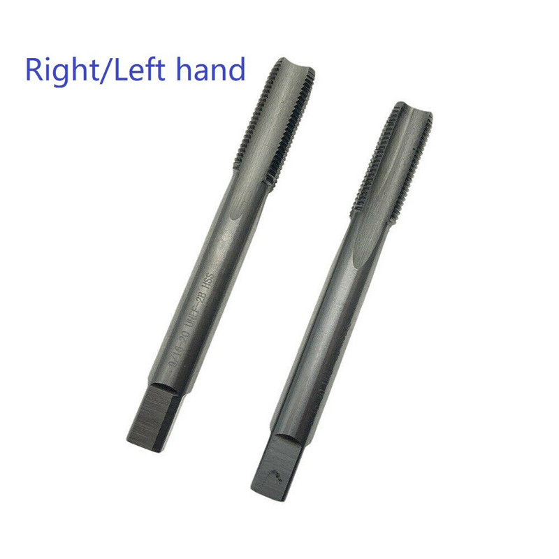 1 buc 9/16''-20 robinet mâna dreaptă/stânga filet HSS TPI robinet pentru scule de reparare manivelă biciclete accesorii unelte de mână