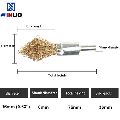 Četka od čelične žice Četke od mjedene čaše/preklopa/olovke Bušilice Rotacijski alati Uklanjanje metalne hrđe Četka za poliranje Alat za uklanjanje rđe