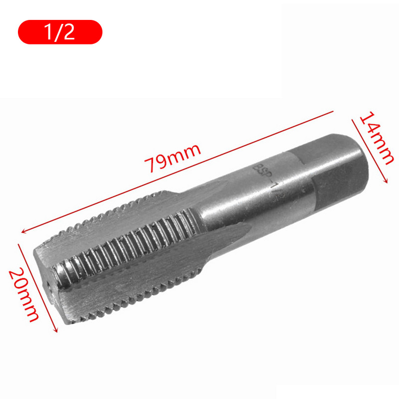 HSS kūginis vamzdžio čiaupas Metalinis sriegis 1/2" 3/4" cilindrinis vamzdžio sriegio čiaupas Vamzdžio sriegio čiaupas G sriegio sriegis Sriegis