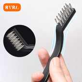 RYRA 1/3PCS Mini Remove Rust Brush Brass Cleaning Polishing Metal Brushes Brass Wire Steel Wire Nylon Brush Clean Tools Home Kit