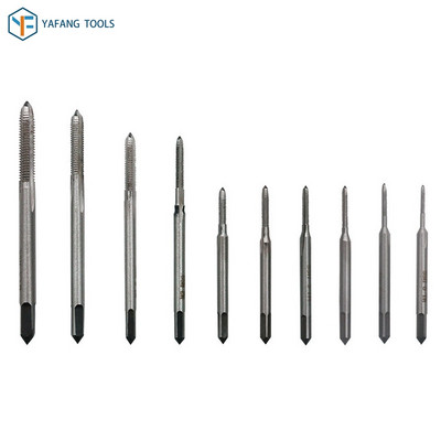 10 kom/set HSS ručni alati M1~M3.5 Mini slavine Bušilica Stroj Metrička navojna navojna navojna navojna nareznica