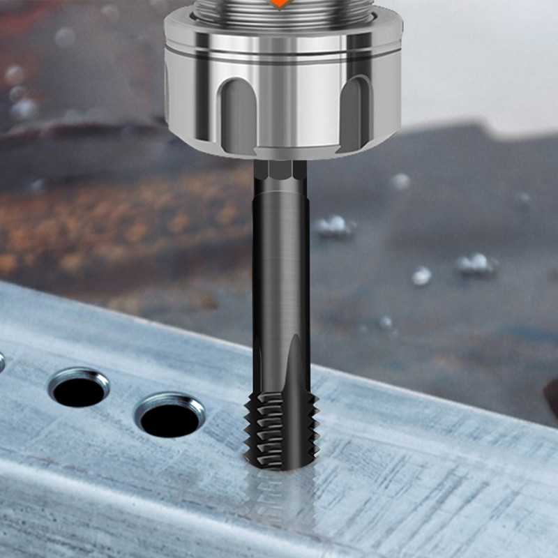 Robinet cu filet pentru mâna stângă placat cu titan M3 M4 M5 M6 M8 M10 M12 Robinet metric pentru mână