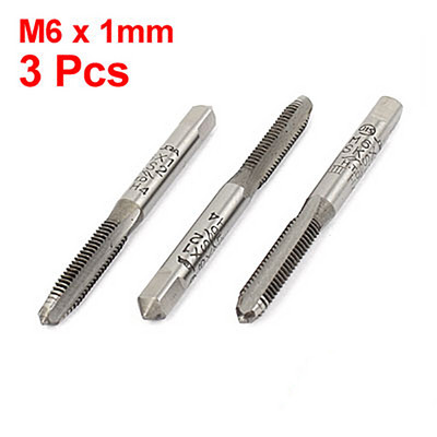 3 gab. M5x0,8 mm Metriskie vītņu krāni Skrūvējamā urbja uzgaļu komplekts Taisns Flute Taps Taps Rokas instrumenti 3 Flutes Apakšējā konusveida roka