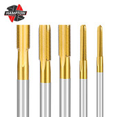 Burghiu cu filet M2-M12 Filet HSS Flaut drept 90-150 Lungime metrică Masina robinet pentru unelte metalice de filetat