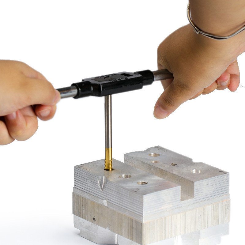 Burghiu cu filet M2-M12 Filet HSS Flaut drept 90-150 Lungime metrică Masina robinet pentru unelte metalice de filetat