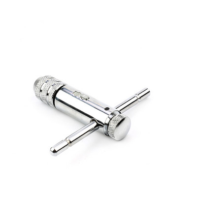 Állítható M3-M8 T-fogantyús racsnis menetes csavarkulcs 7/64 - 5/16" gépi szerszám visszafordítása