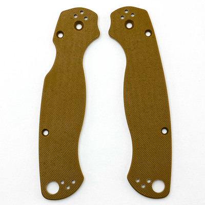 1 pora G10 ašmenų rankenos pleistras, skirtas „Para 2 C81 Spider Knife Patch“ medžiaga „pasidaryk pats“ priedai