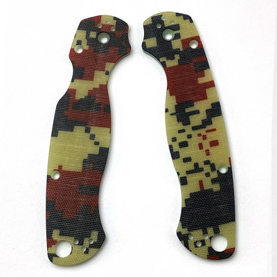 1 pora G10 ašmenų rankenos pleistras, skirtas „Para 2 C81 Spider Knife Patch“ medžiaga „pasidaryk pats“ priedai