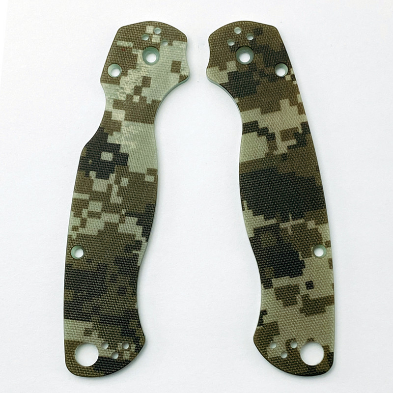 1 pora G10 ašmenų rankenos pleistras, skirtas „Para 2 C81 Spider Knife Patch“ medžiaga „pasidaryk pats“ priedai